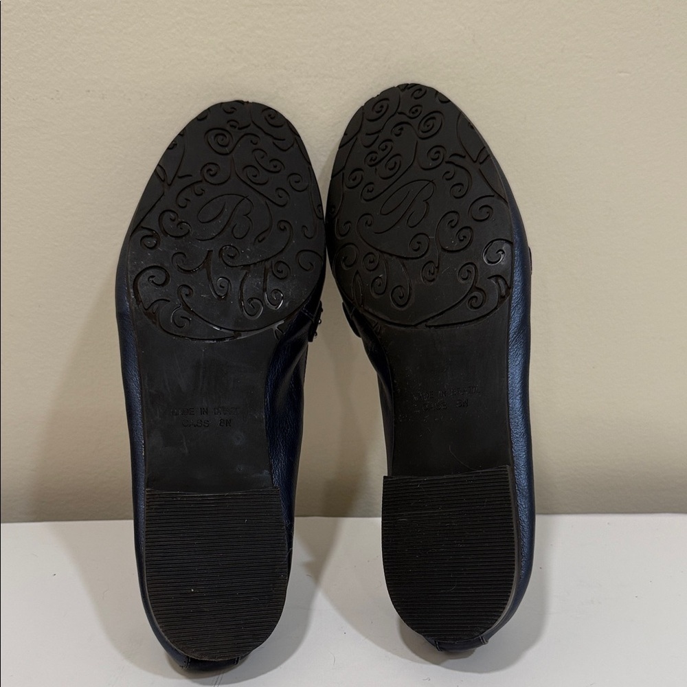Brighton Navy Blue Loafers (sz 8 Narrow) - Picture 6 of 7
